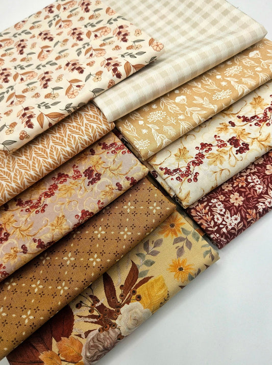 Riley Blake Evening on the Prairie 8-Piece Fabric Bundle by Modern Prairie