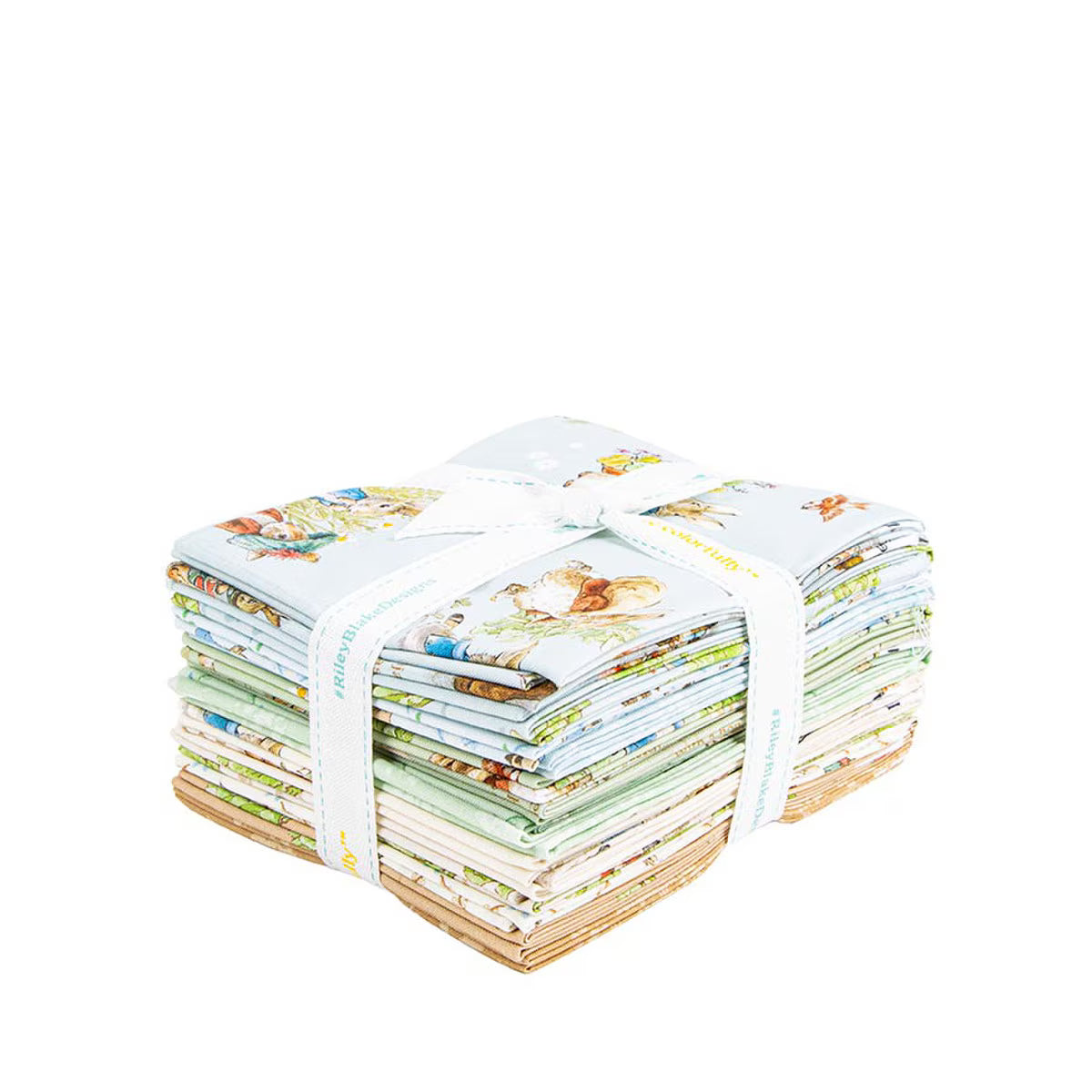 Peter Rabbit & Benjamin Bunny Fat Quarter Bundle (15 Pcs) by Riley Blake Designs