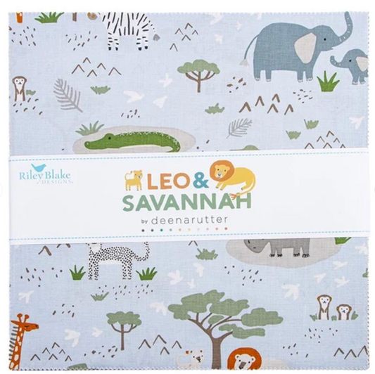 Leo & Savannah 10" Stacker by Deena Rutter for Riley Blake Designs (42 Pcs)