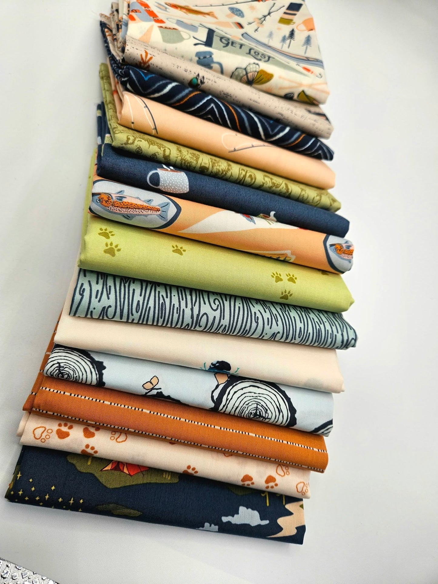 Art Gallery Fabrics Happy Camper & Little Forester 14-Piece Curated Fabric Bundle