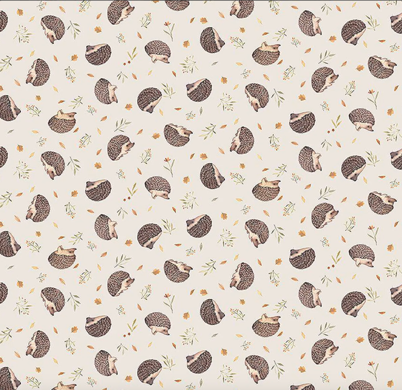 Woodland Fabric Fat Quarter Bundle, Fawns, Mushrooms, Gray Cotton, 4 piece, Dear Stella, Quilting Weight, Cotton