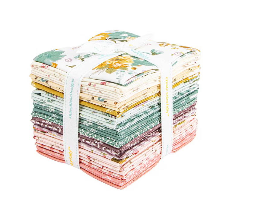 Renew Fat Quarter Bundle (25 Pcs) by Sandy Gervais for Riley Blake Designs