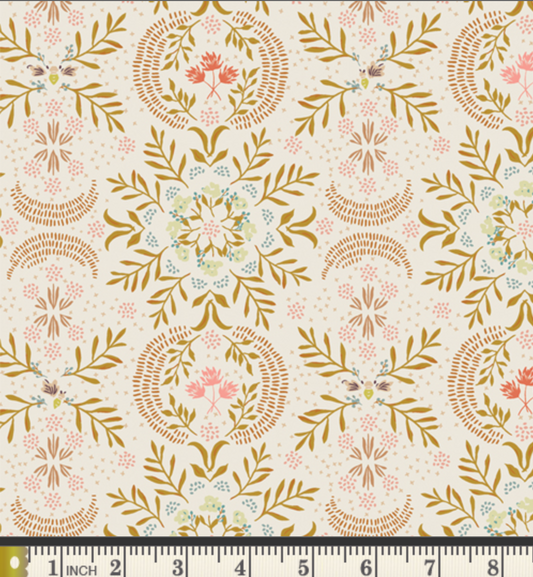 Art Gallery Fabrics Velvet Firefly Awaken Cotton Fabric by the Yard