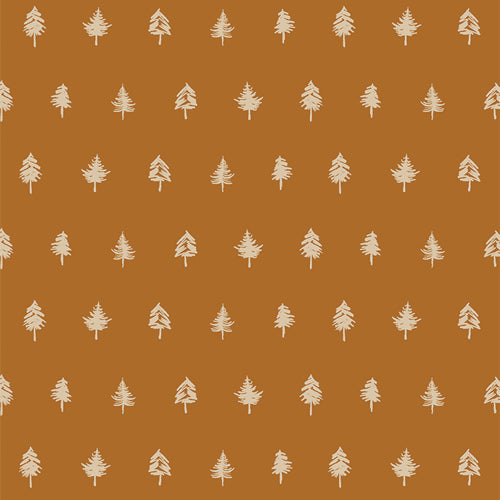 Tree Line Bark, Art Gallery Fabrics, Timberline, Woodland Themed, Quilting Fabric, By the Yard, Brown Tree Fabric